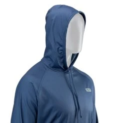 ION Wetshirt Hoodie Long Sleeve - Mens - Salty Indigo Discounts Apply ! -Kiteboarding Outlet Shop ion 2023 wetshirt hood ls salty indigo size 5