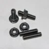 PKS - M6 Studs(4) With Flanged Nuts(4) For Hydrofoil Mounting Discounts Apply ! 1 PKS - M6 Studs(4) With Flanged Nuts(4) For Hydrofoil Mounting Discounts Apply ! -Kiteboarding Outlet Shop wizardhat pks m6 studs flanged nuts 1